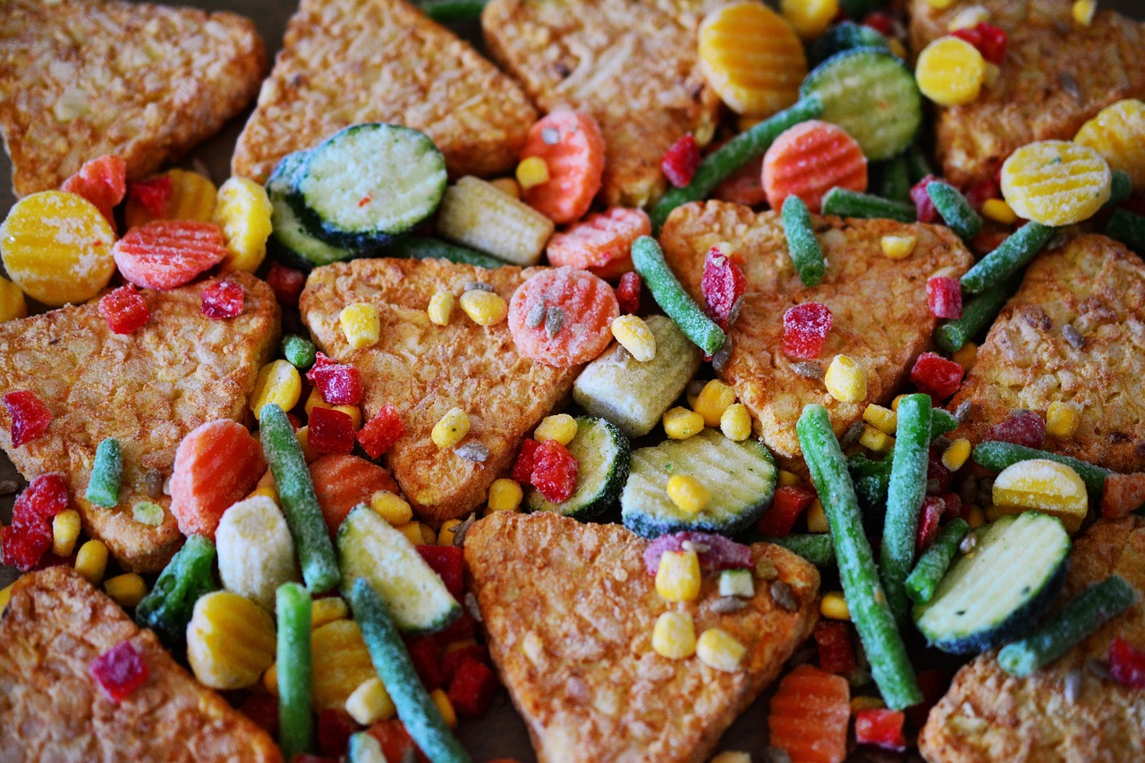 Side Dishes: Frozen Vegetables (image credits: pixabay)