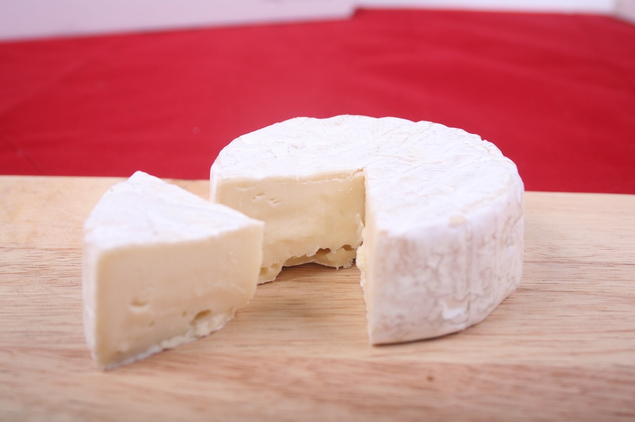 How Brie Gets Its Signature White Coat (image credits: pixabay)