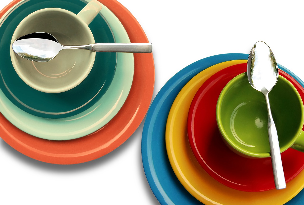Melamine Dishes and Bowls - The Formaldehyde Factory (image credits: pixabay)