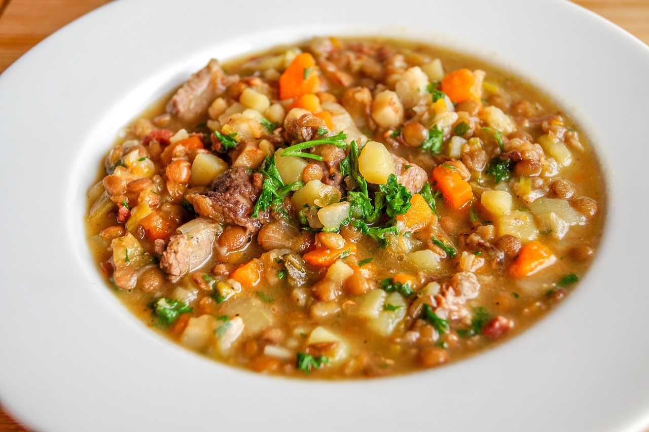 Lentils: Fiber-Rich Iron Boosters (image credits: pixabay)