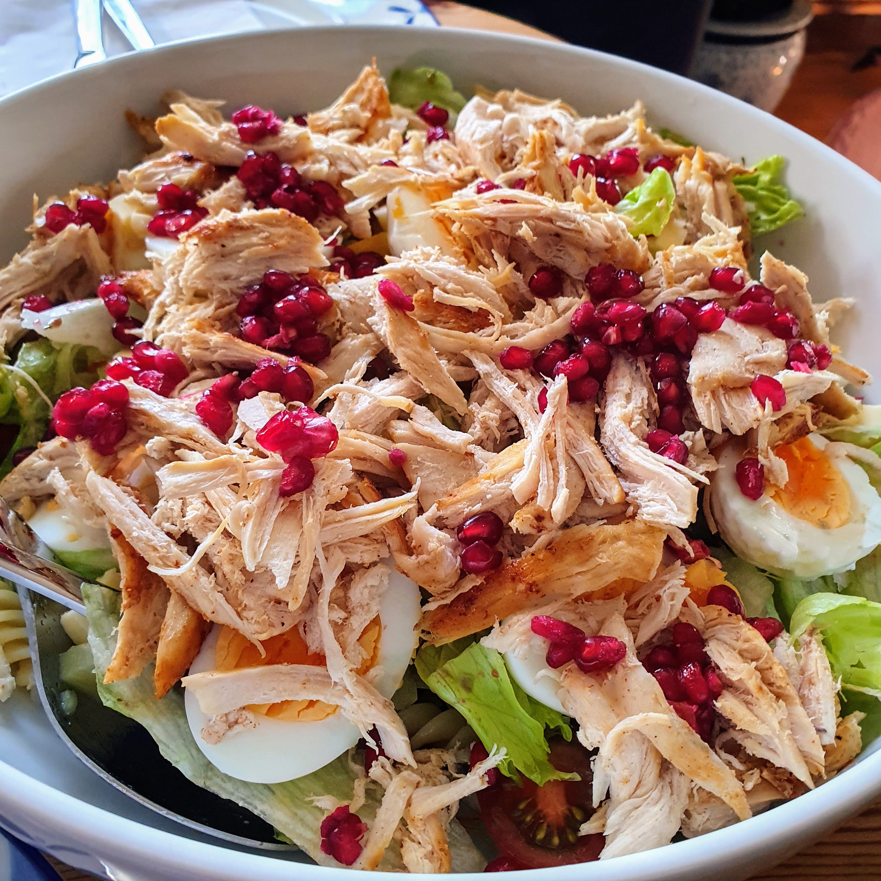 Greek Yogurt Chicken Salad (image credits: wikimedia)