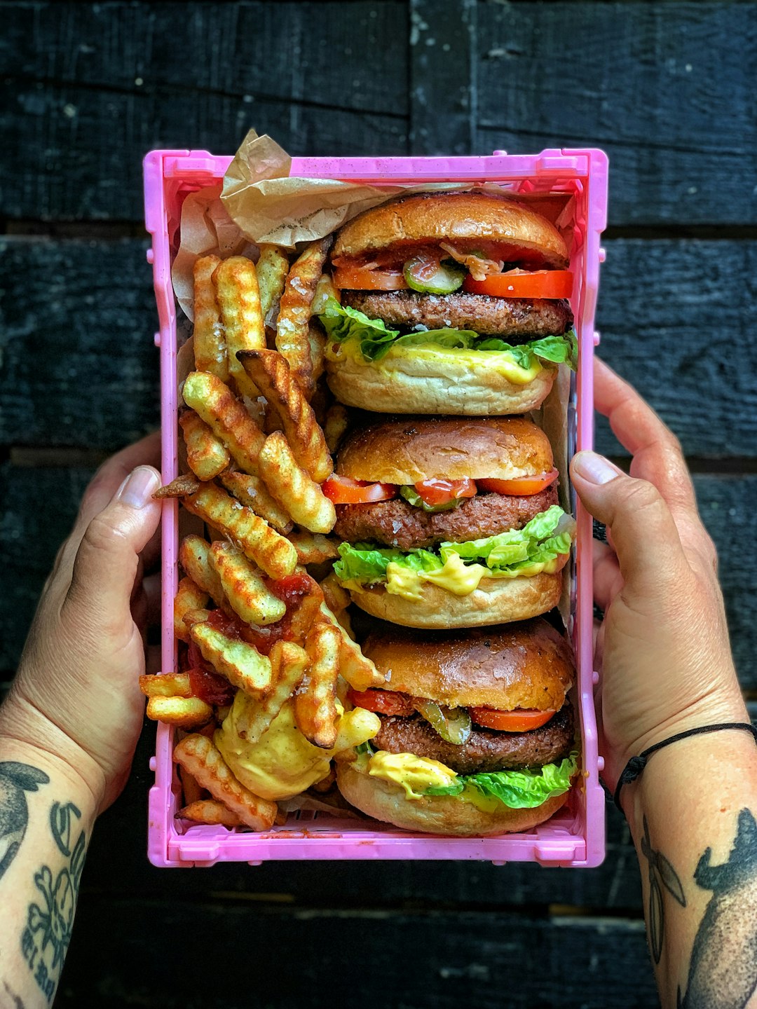 Veggie Burgers (image credits: unsplash)