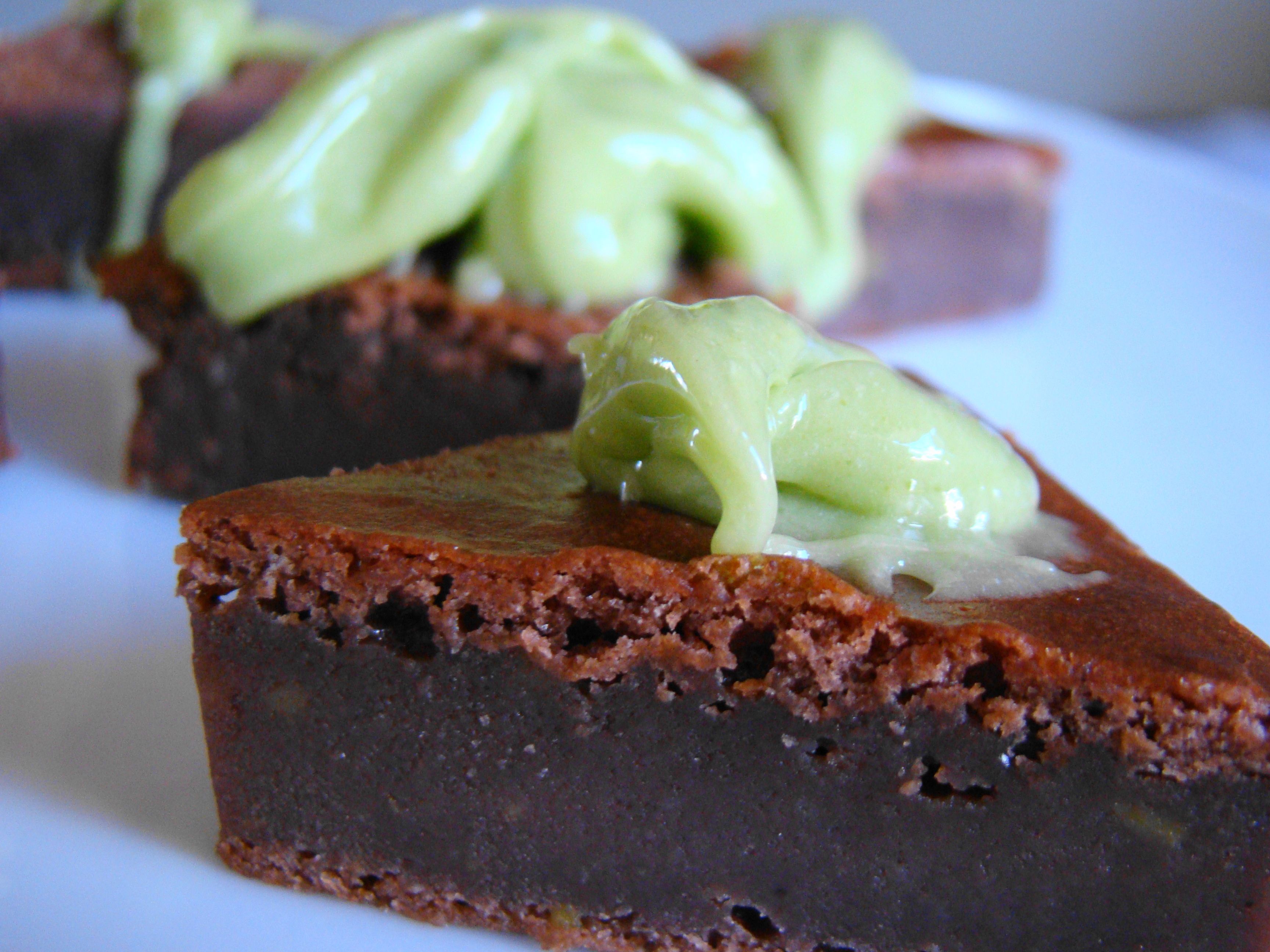 Dark Chocolate Avocado Brownies (image credits: wikimedia)
