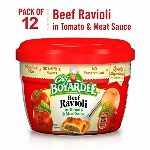 9. Chef Boyardee Ravioli (Image Credits: Flickr)