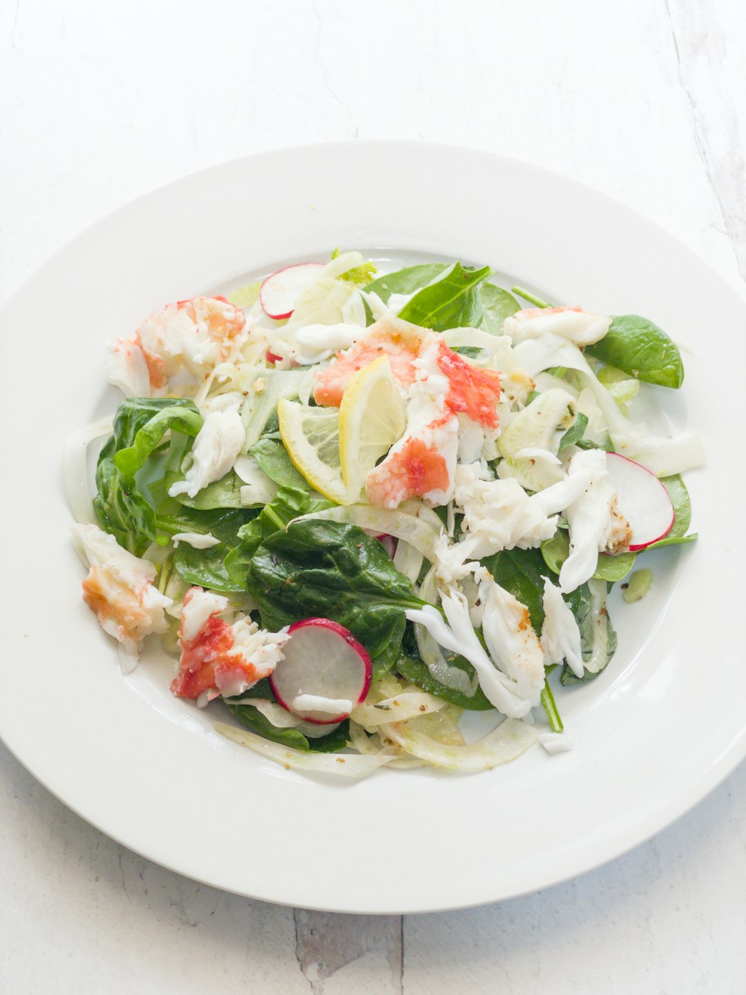 Crab Salad with Citrus Dressing (image credits: unsplash)