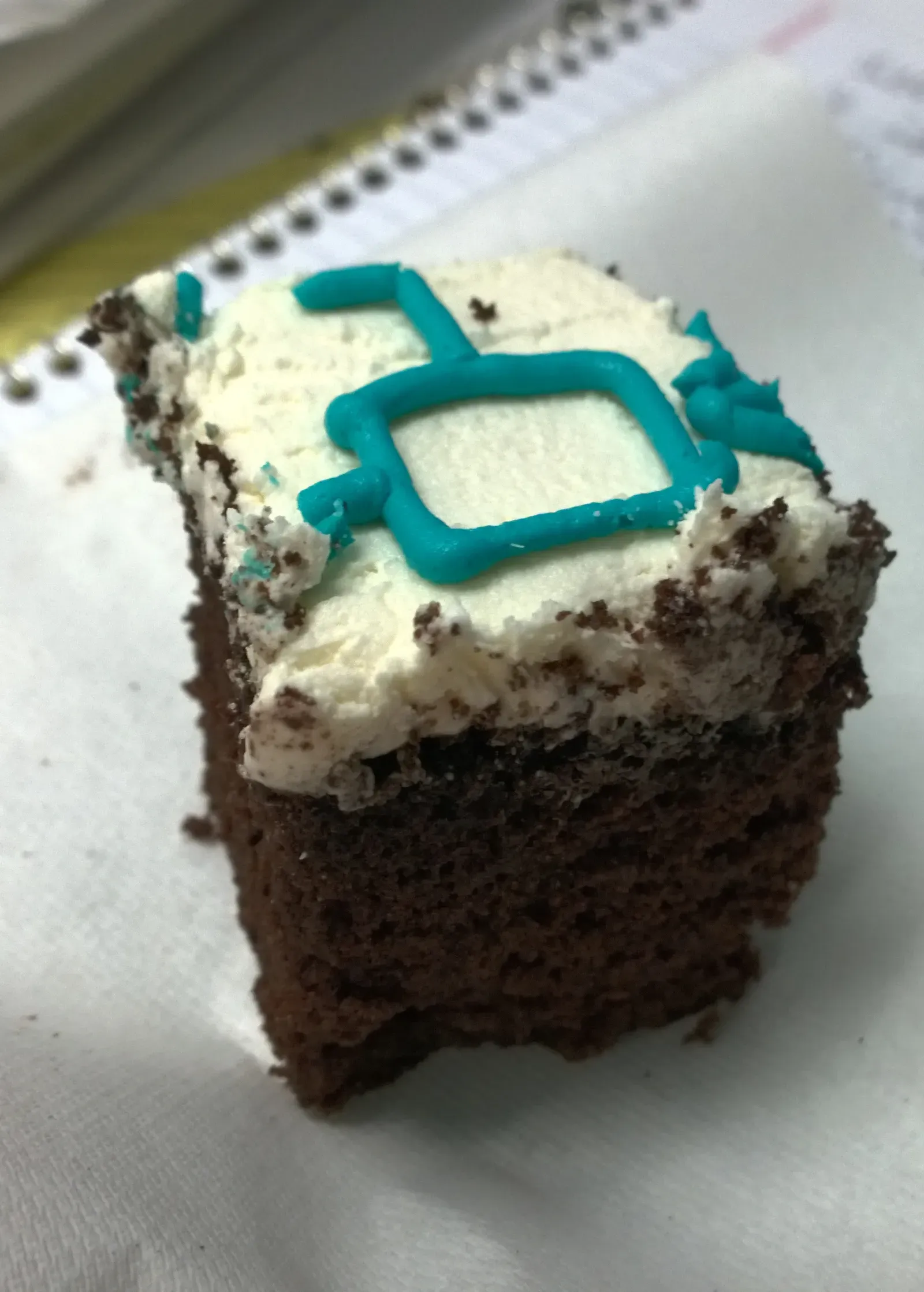 A Recipe Born From Hardship (Cake in the office, CC BY 2.0)