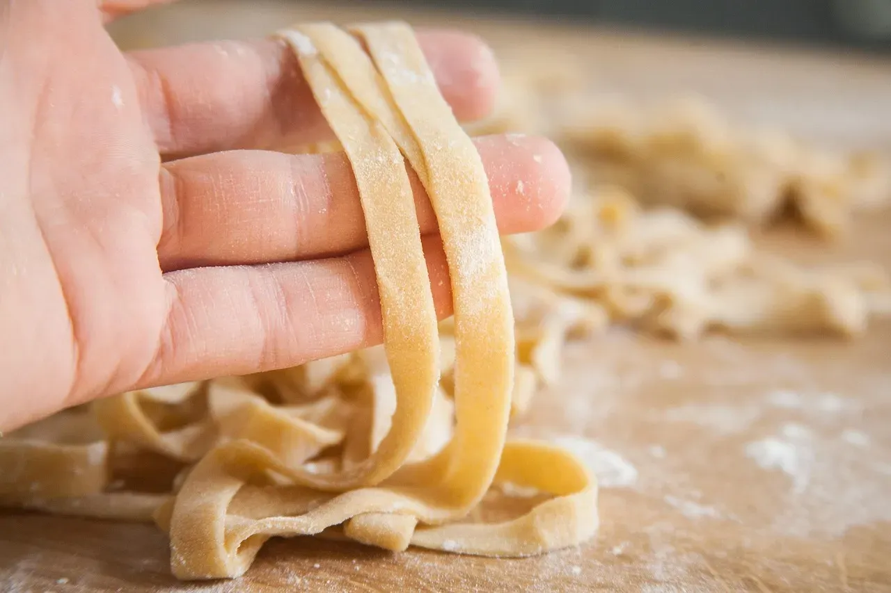 Fresh Pasta From Scratch (Image Credits: Pixabay)