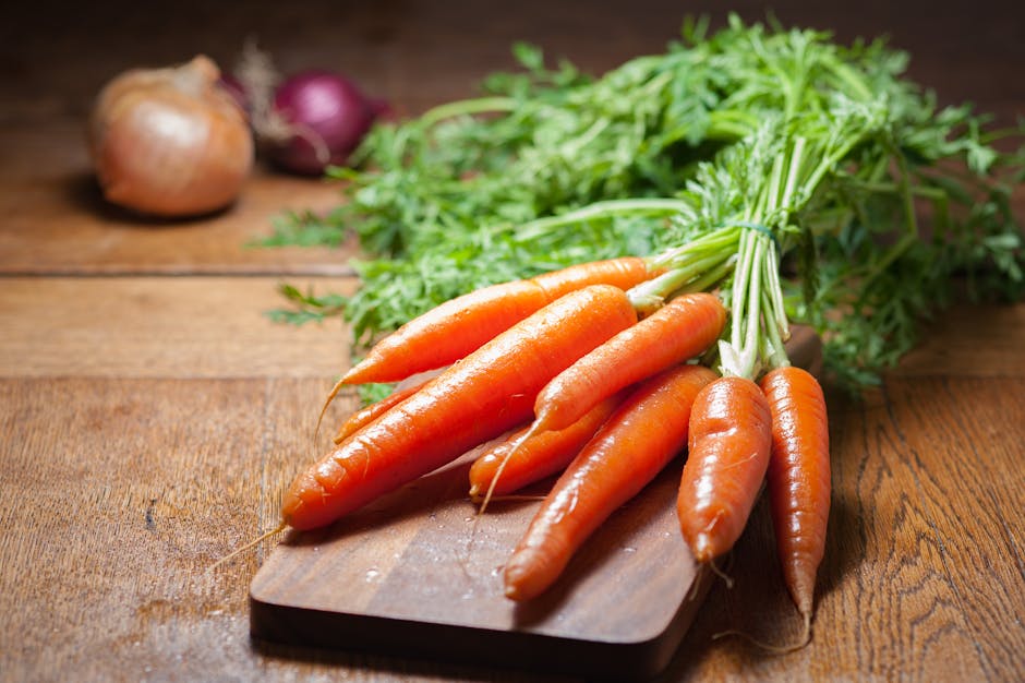 Carrots: A Crunchy Source of Beta Carotene (image credits: pexels)