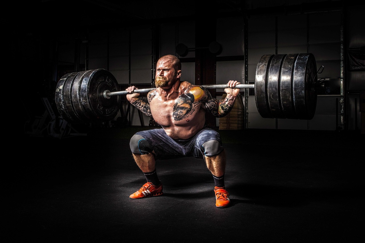 Deep Squats (Beyond Parallel with Poor Form) (image credits: pixabay)