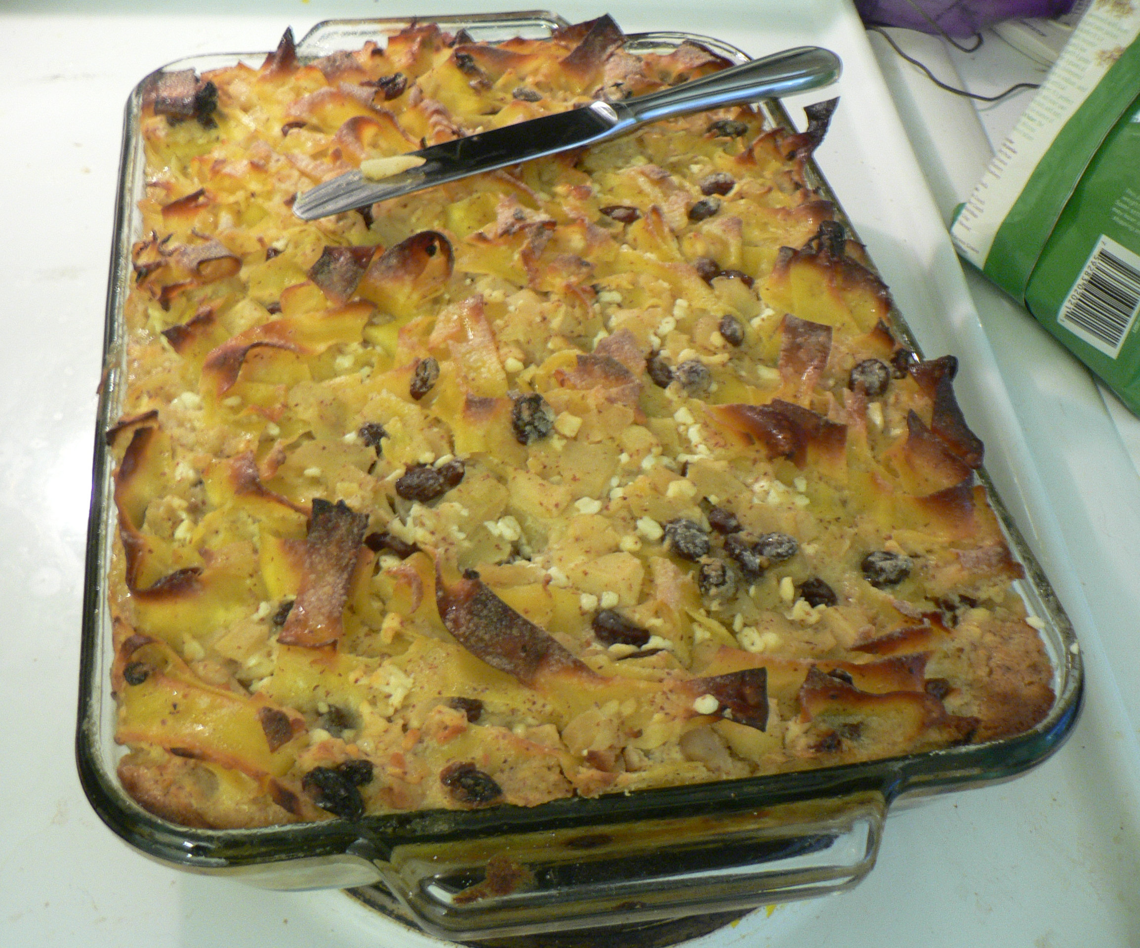 Sweet Noodle Kugel (image credits: wikimedia)