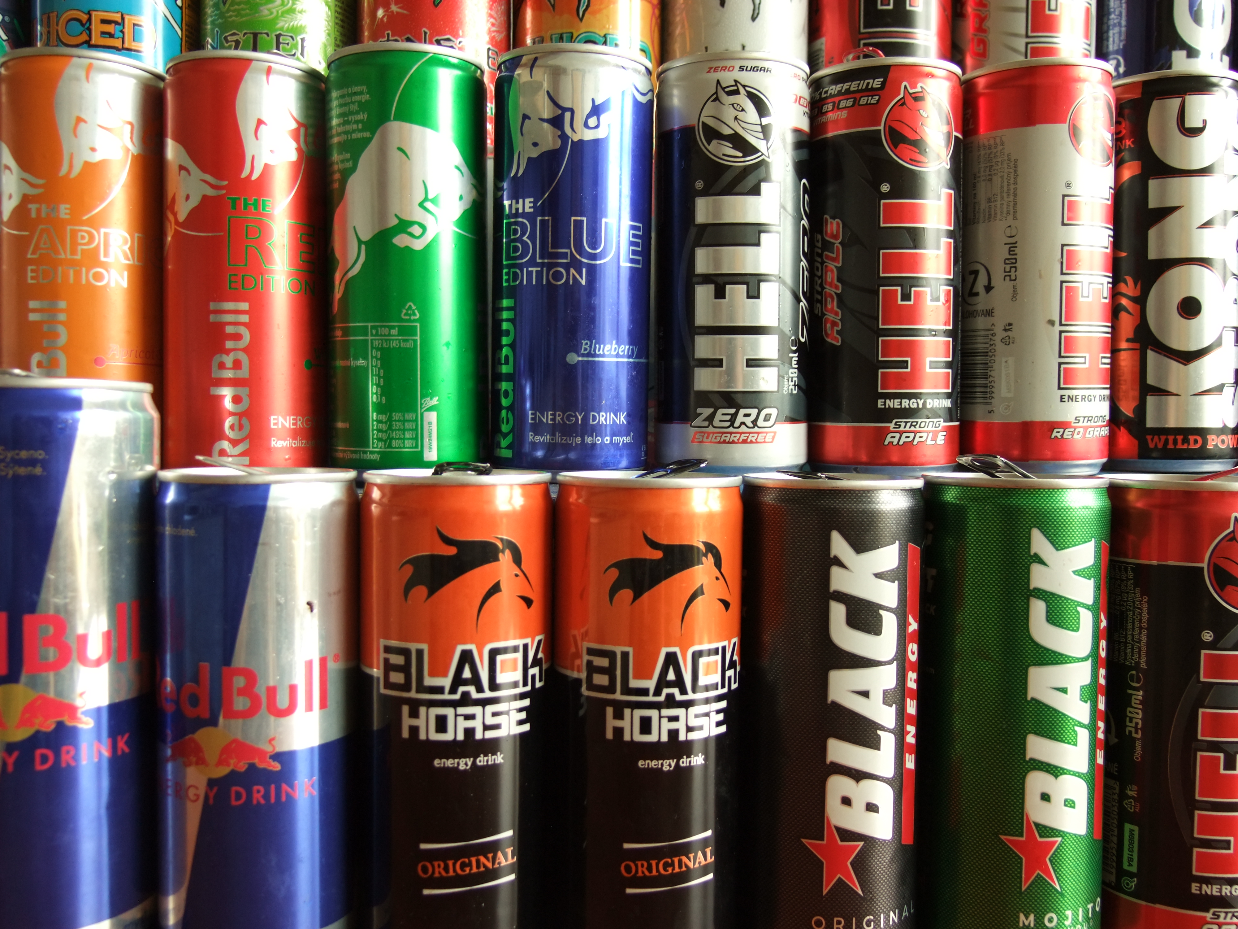 Energy Drinks: Sugar-Packed Pick-Me-Ups (image credits: wikimedia)