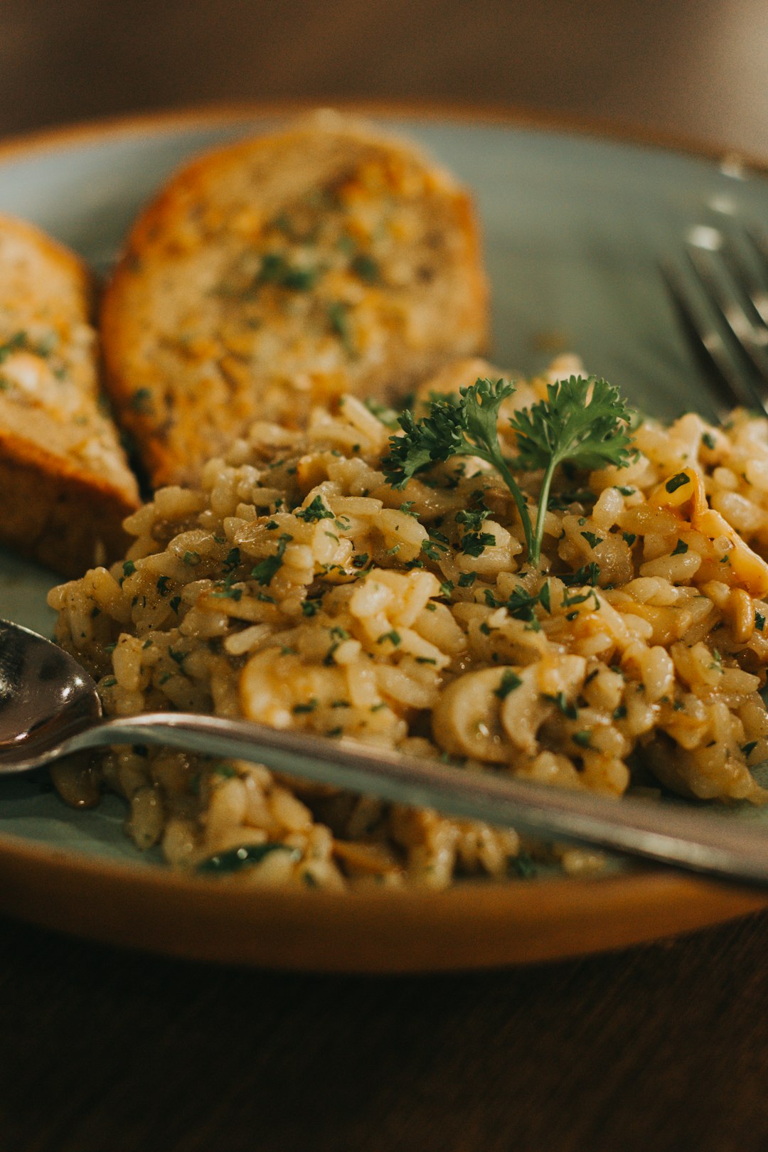 Mushroom Risotto (image credits: unsplash)