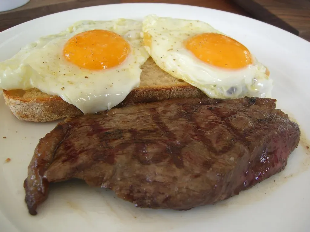Steak and Eggs: The Budget Meat Cut (Image Credits: Flickr)