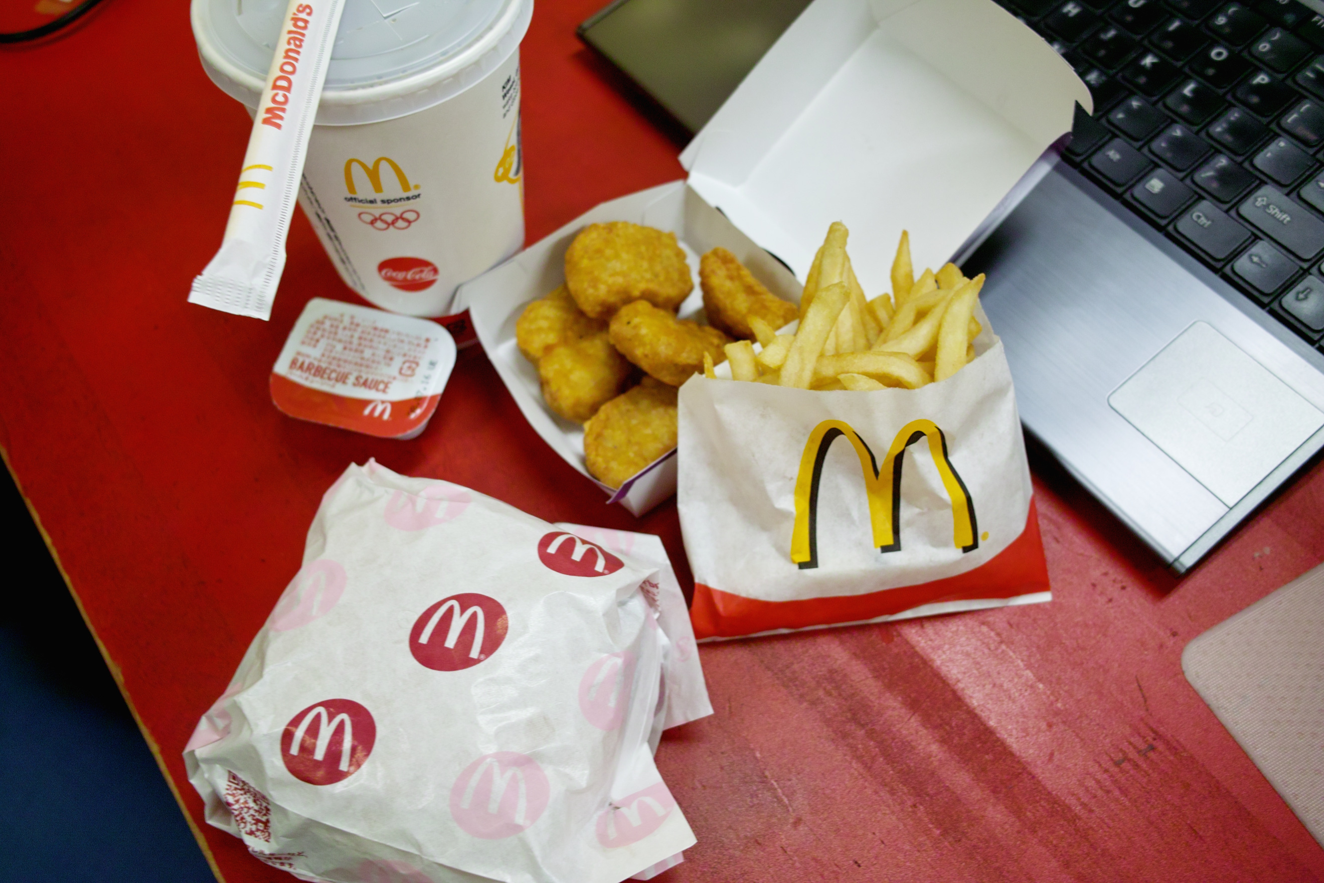 A Full McDonald's Combo Meal (image credits: wikimedia)