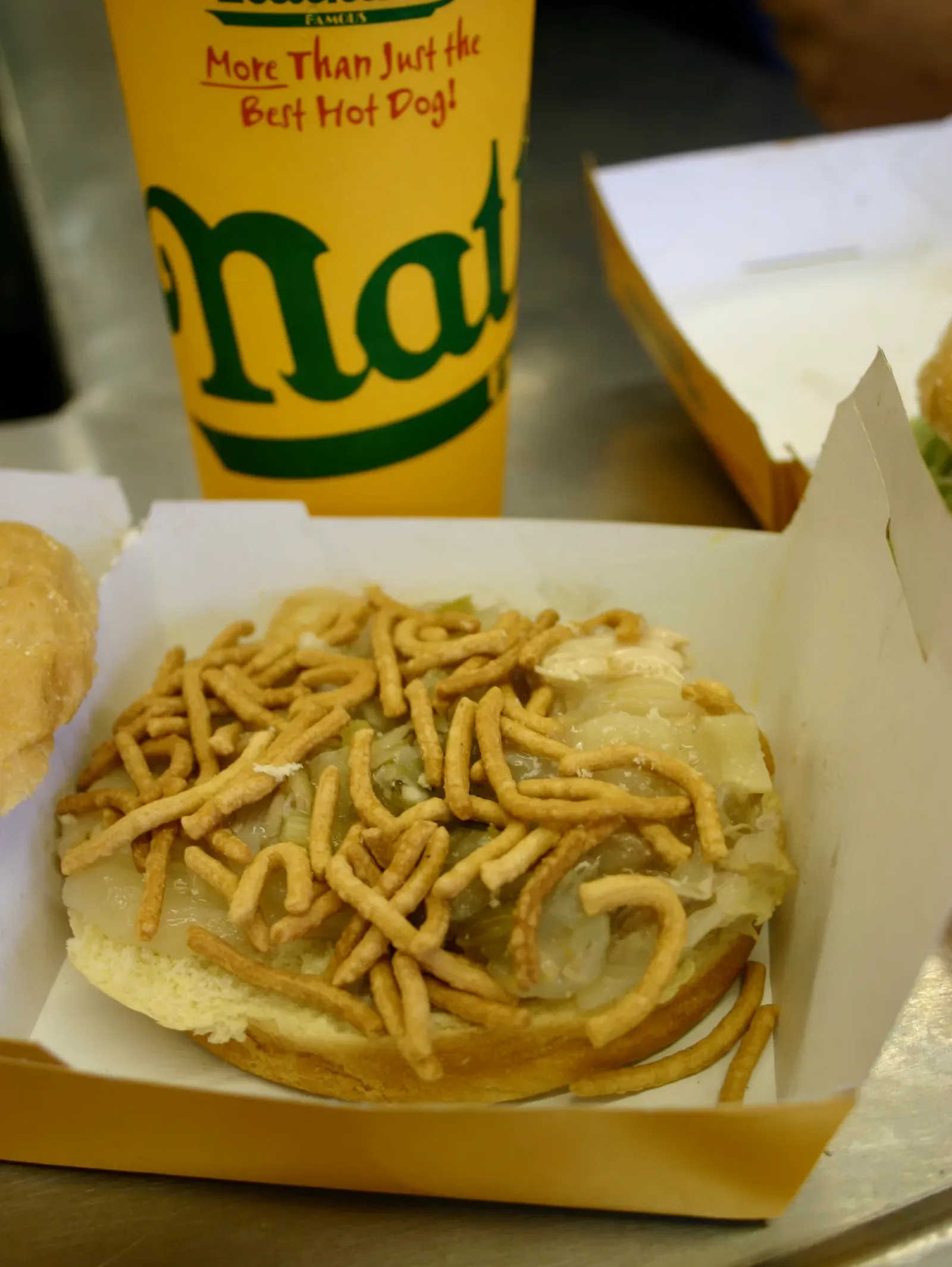 New England's Chow Mein Sandwich (Image Credits: Wikimedia)