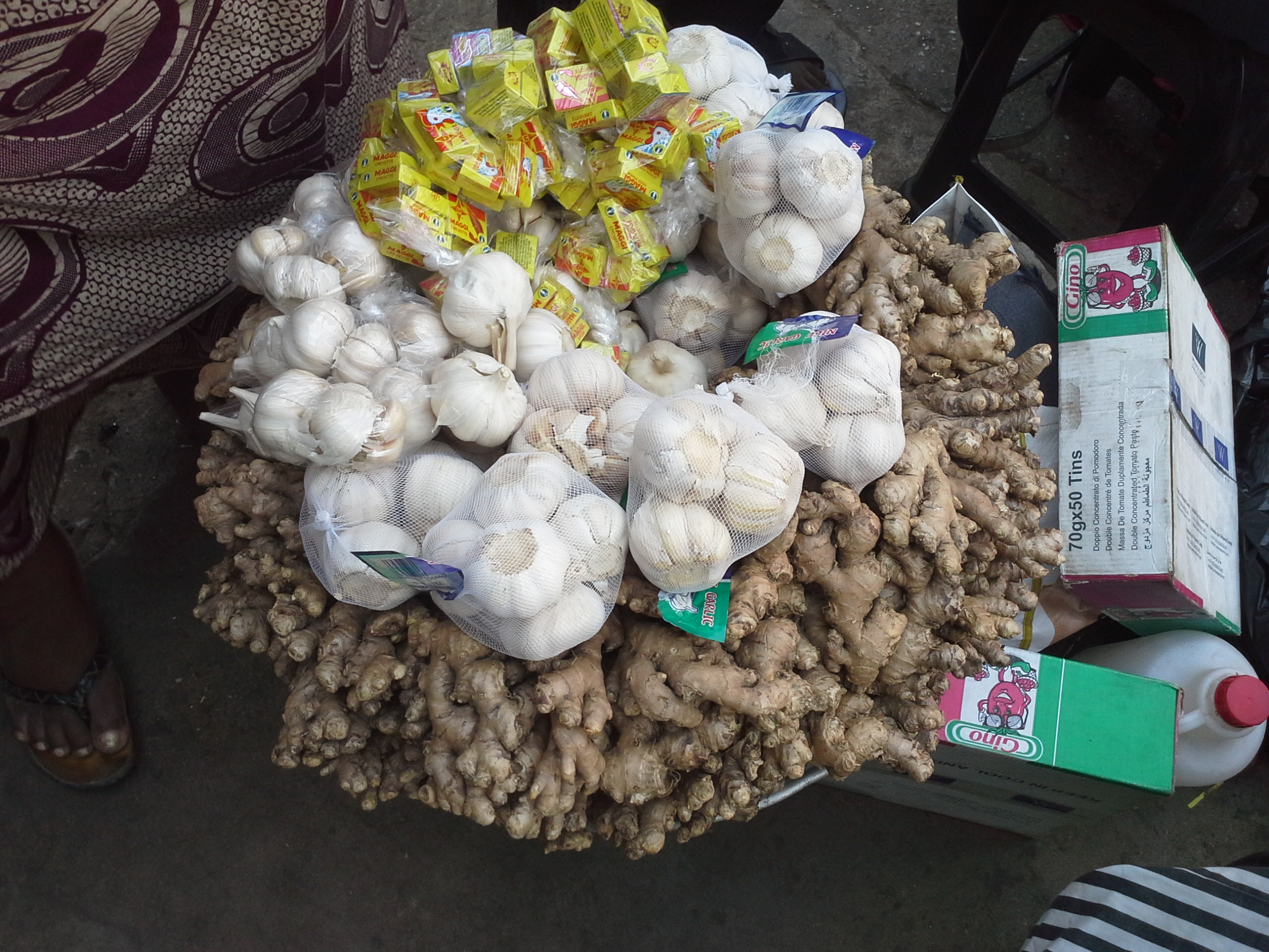 Garlic and Ginger: The Dynamic Duo (image credits: wikimedia)