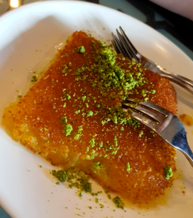 Knafeh from the Middle East (image credits: wikimedia)