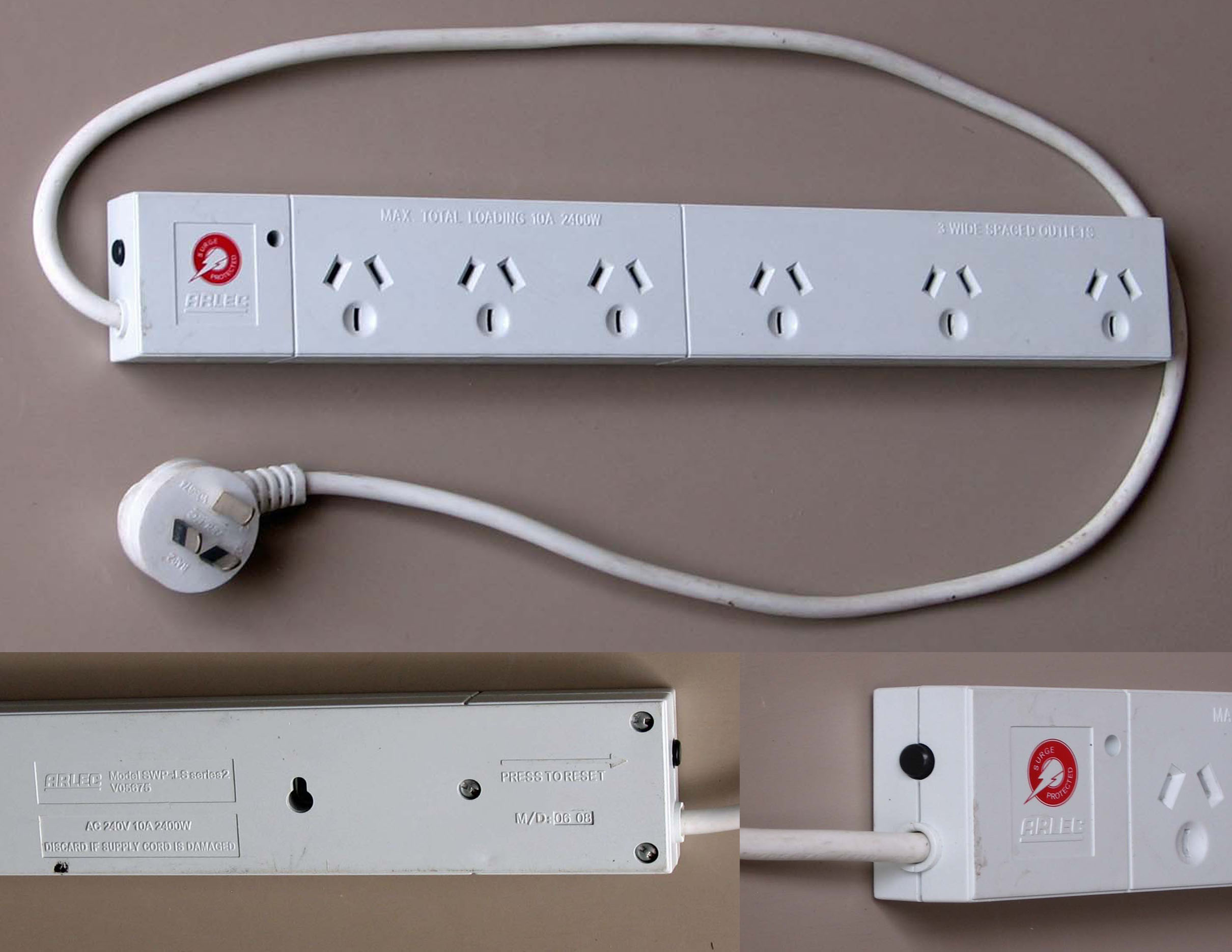 Overloading Electrical Outlets With Multiple Appliances (image credits: wikimedia)