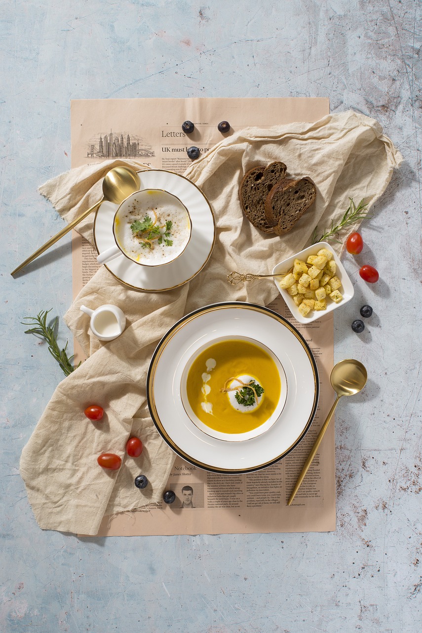 Canned Soup & Vegetables (image credits: pixabay)