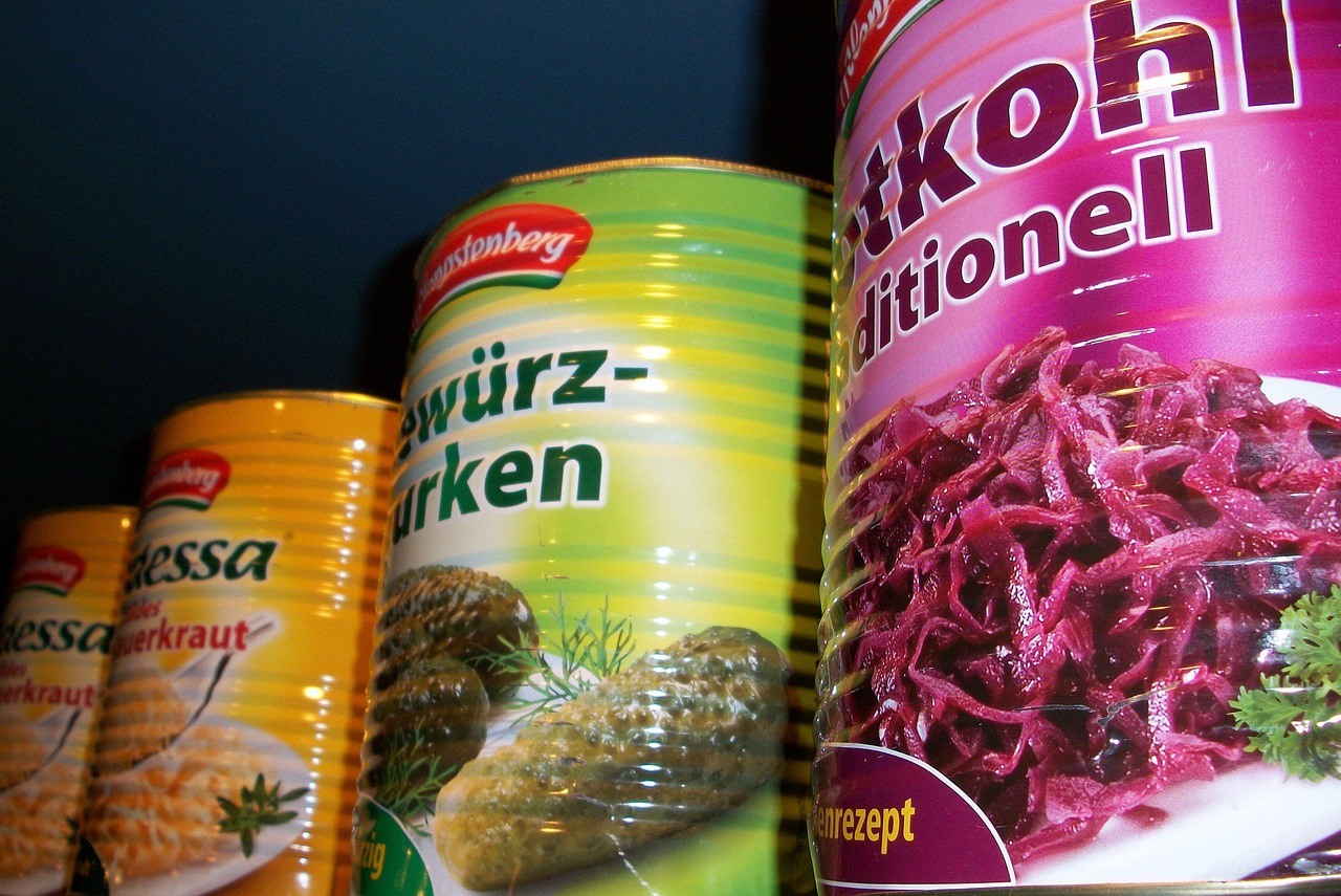 The Future of Canned Foods (image credits: pixabay)