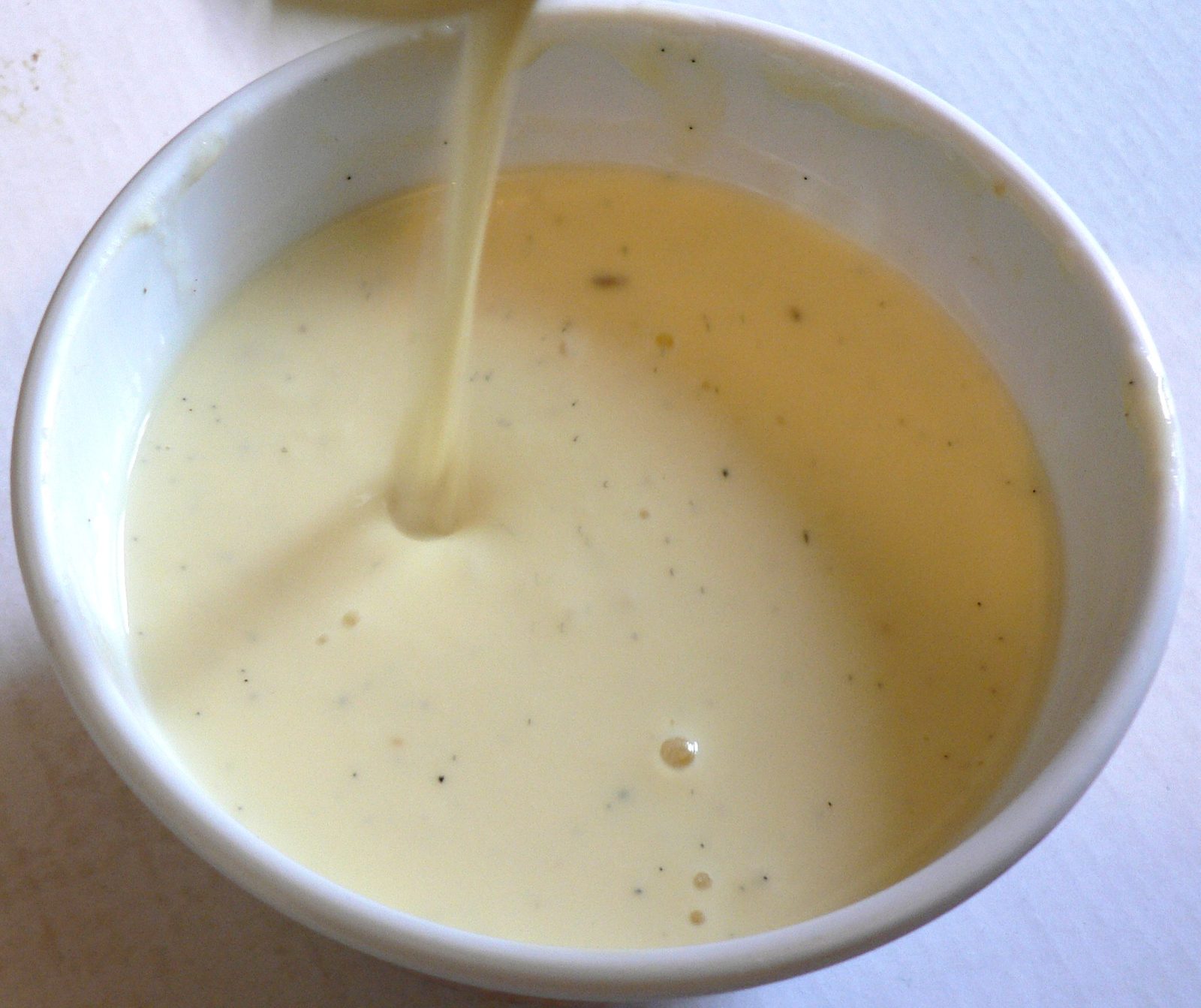That Creme Anglaise Is Actually Melted Ice Cream (image credits: wikimedia)