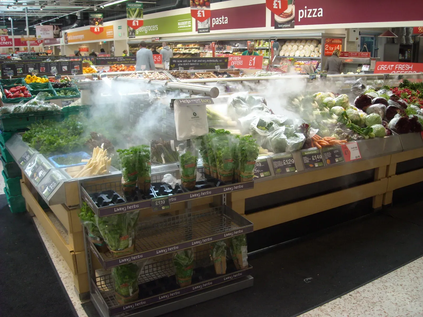 Wet Produce Tricks You Into Paying More (Image Credits: Wikimedia)