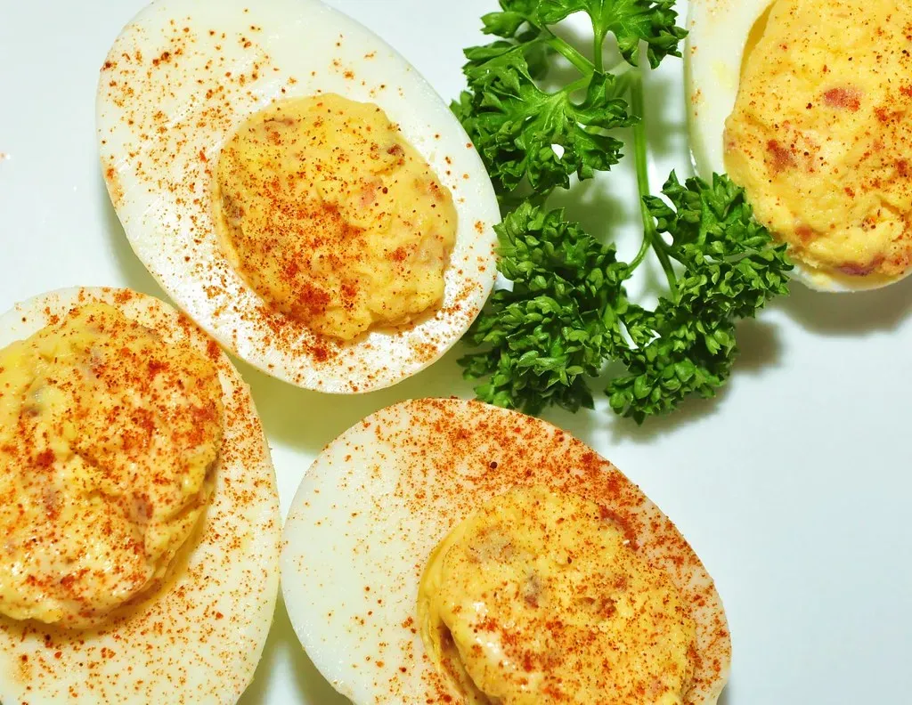 4. Deviled Eggs With Paprika (jeffreyw, Flickr, CC BY 2.0)