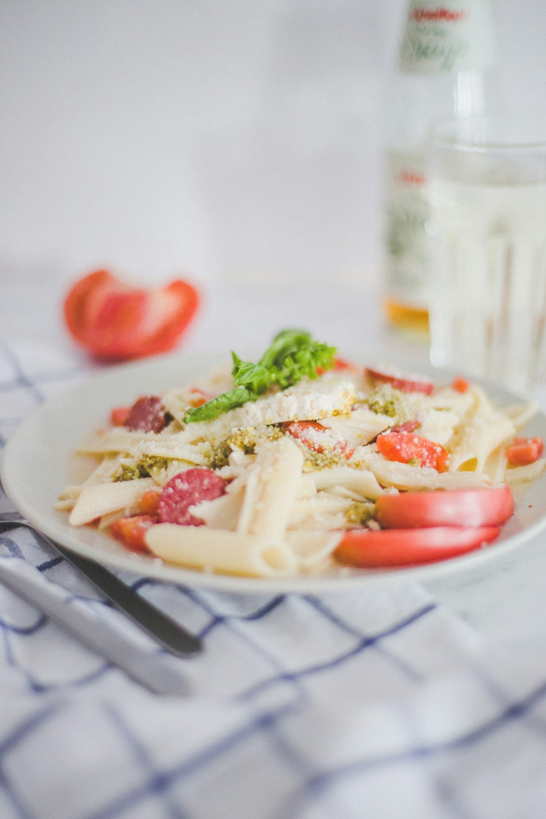 6. Tomato and Basil Pasta (image credits: unsplash)