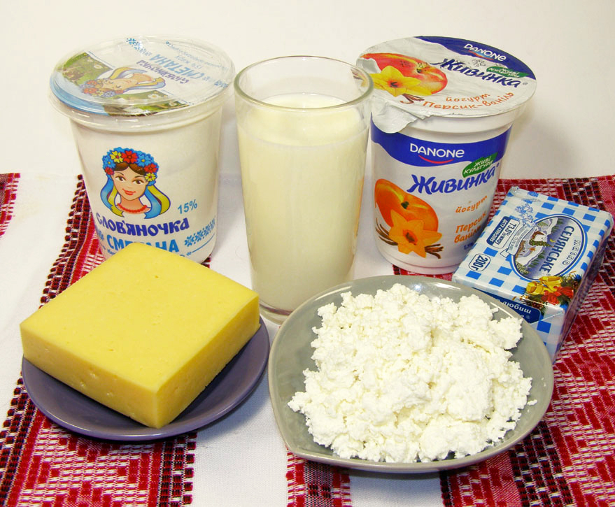 Dairy Products (image credits: wikimedia)