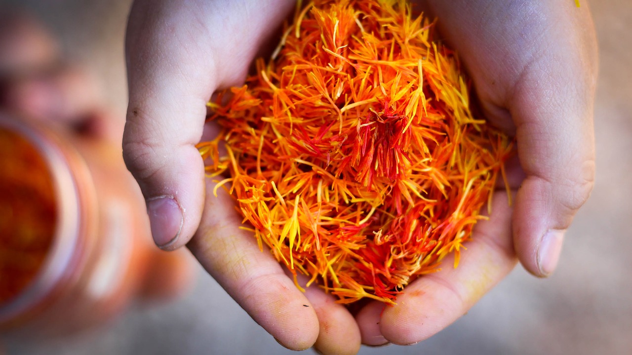 The Role of Technology in Saffron Authentication (image credits: pixabay)