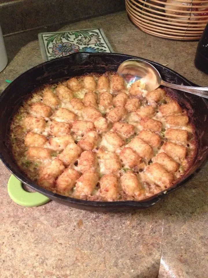 5. Tater Tot Casserole – Crispy, Creamy Perfection (Image Credits: Flickr)