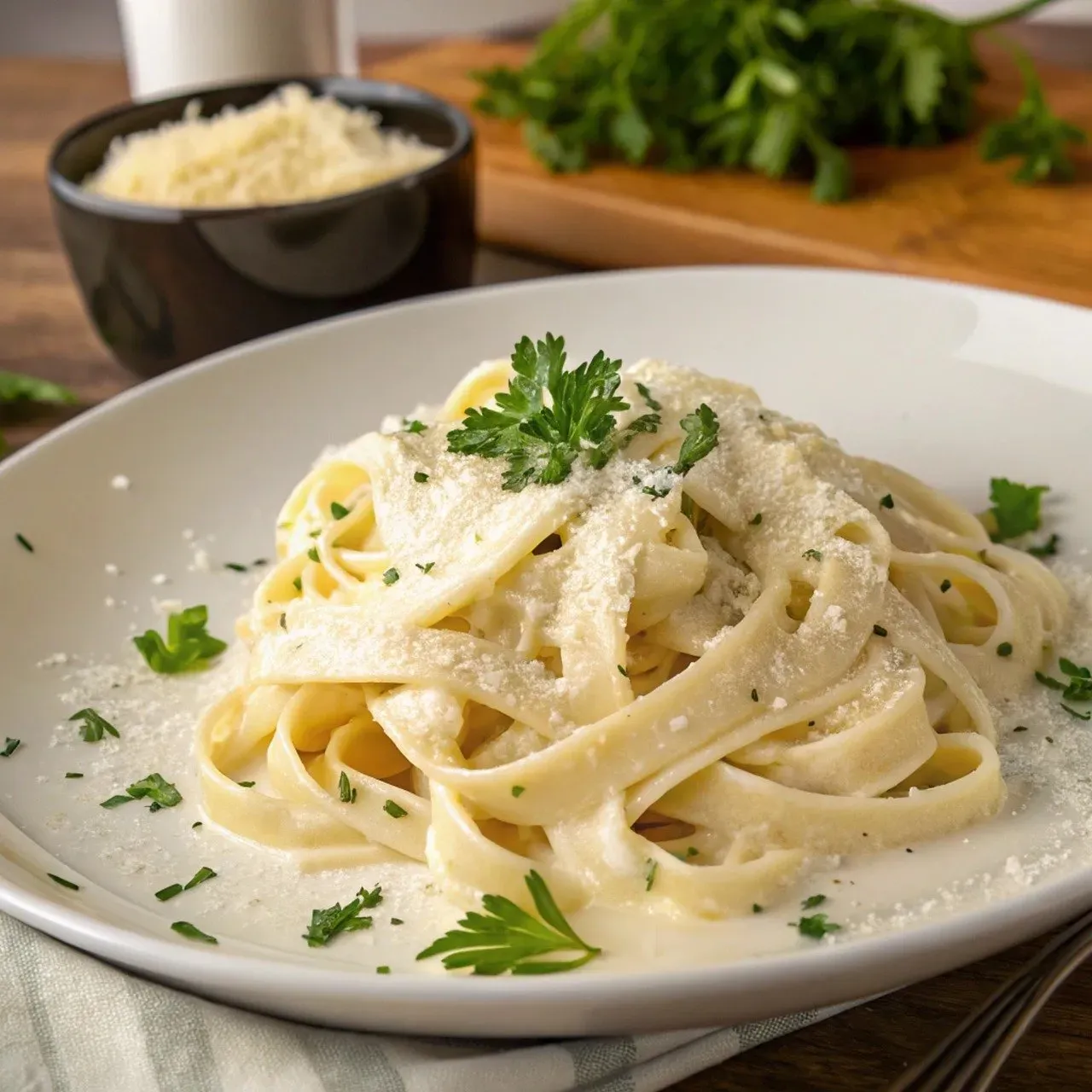 9. Fettuccine Alfredo (Image Credits: Pixabay)