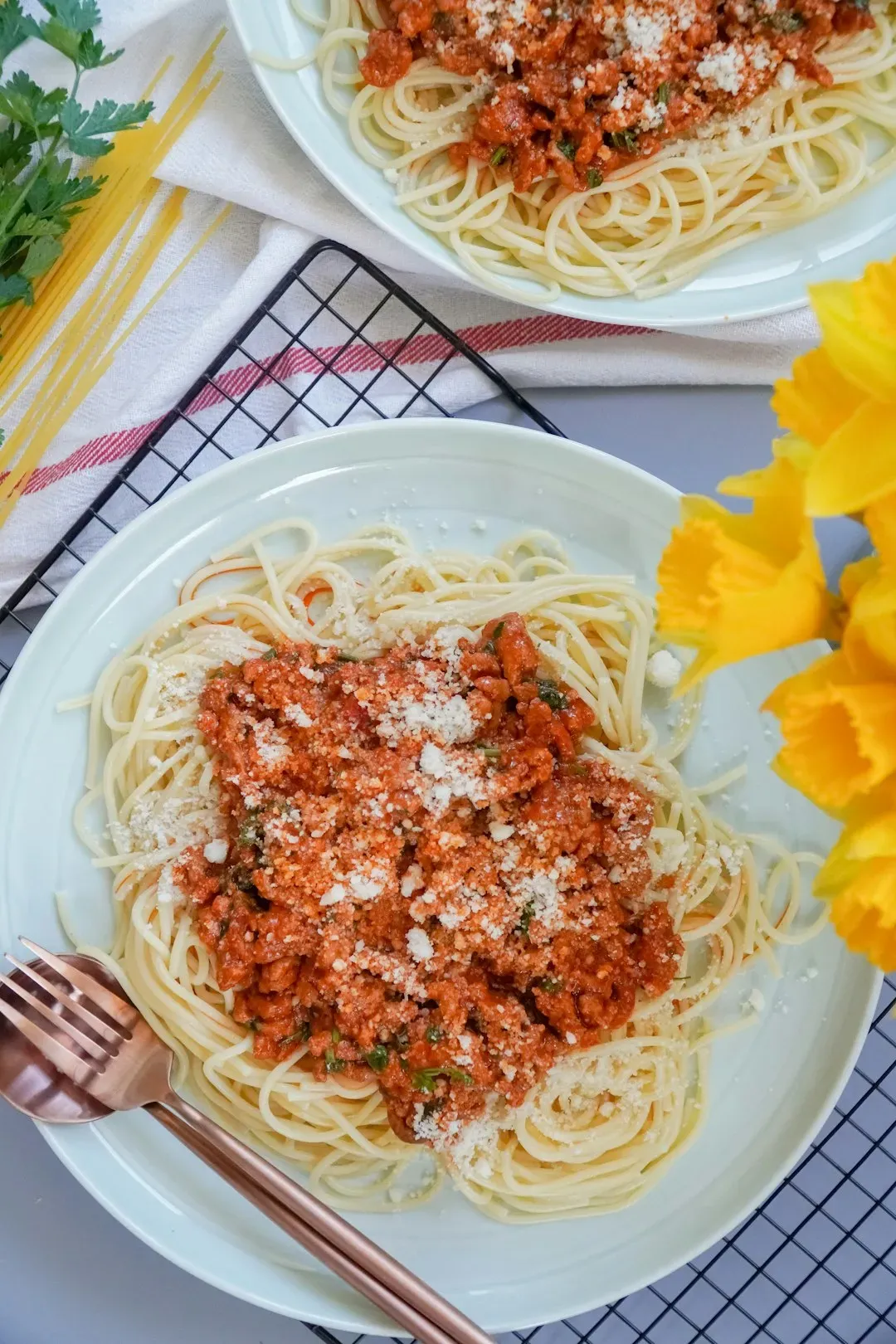 Spaghetti with Jarred Sauce (Image Credits: Unsplash)