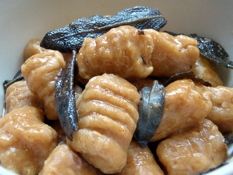Homemade Gnocchi with Brown Butter Sage (image credits: wikimedia)