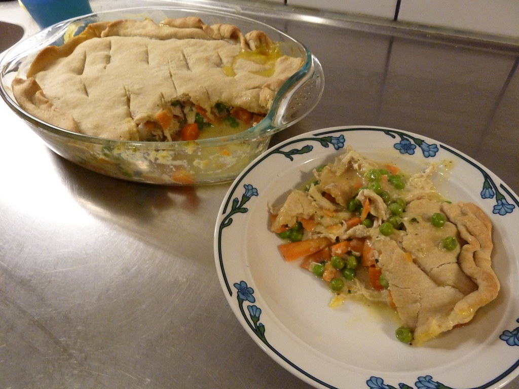 Chicken Pot Pie with Golden Crust (image credits: flickr)