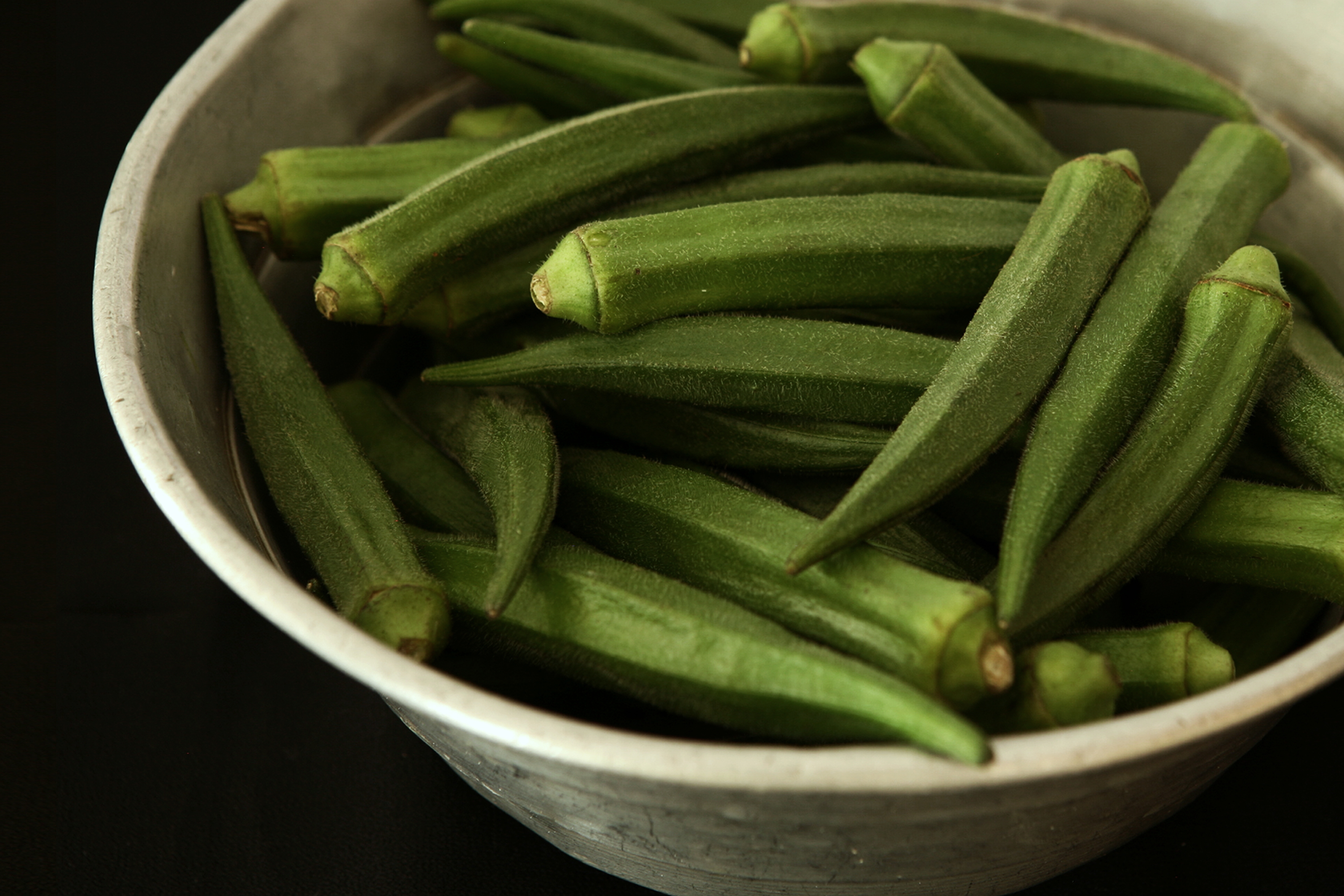 Okra: The Cholesterol Sponge (image credits: wikimedia)