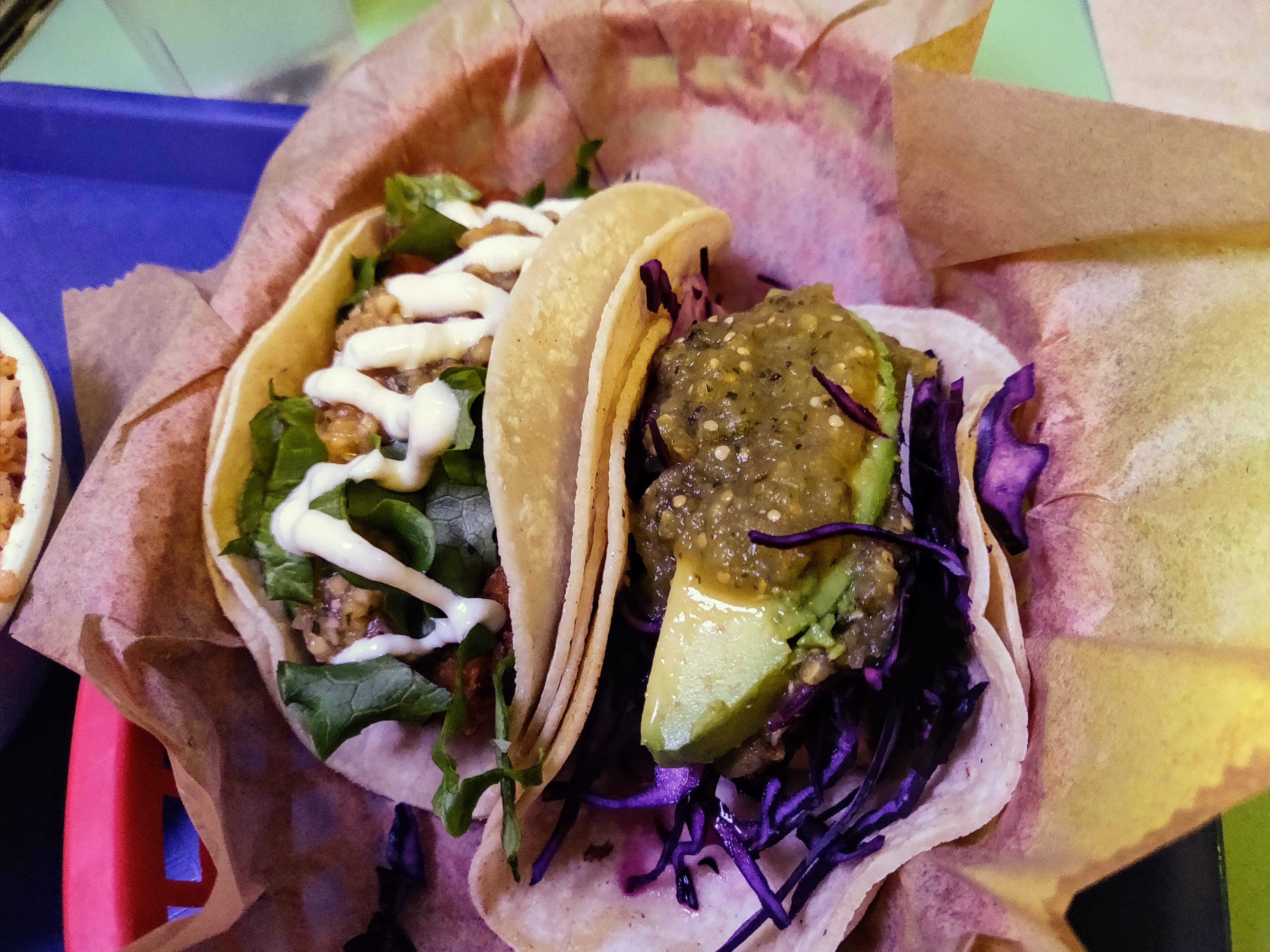 Taco Bell: Fresco-Style Soft Tacos (Chicken or Bean) (image credits: wikimedia)