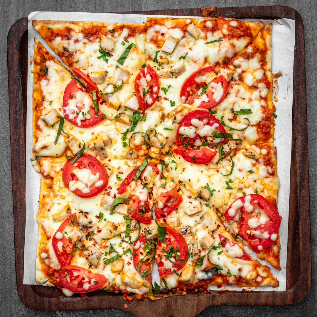 Rectangle Pizza: The Geometric Wonder (Image Credits: Unsplash)