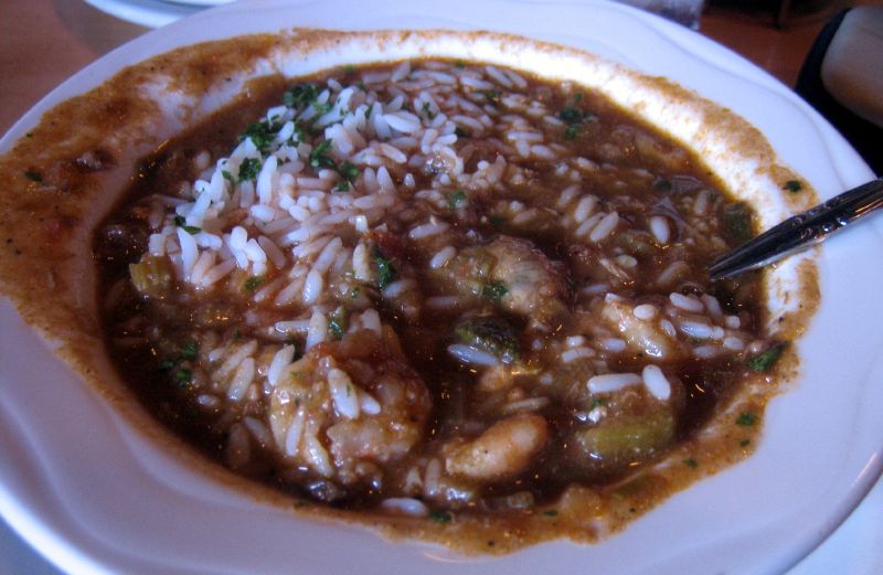 Louisiana Gumbo - The Melting Pot in a Bowl (image credits: By Prince Roy, CC BY 2.0, https://commons.wikimedia.org/w/index.php?curid=132808965)