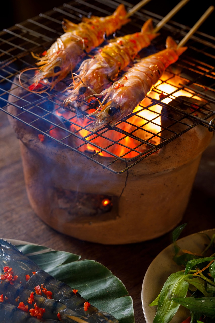 Grilled Shrimp (image credits: pixabay)