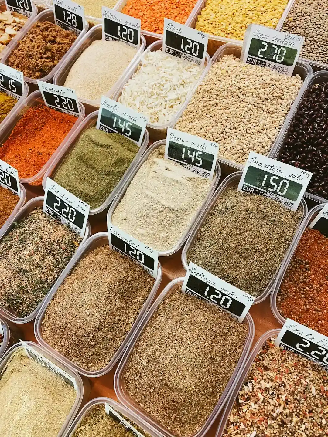 Basic Spices and Seasonings (Image Credits: Unsplash)