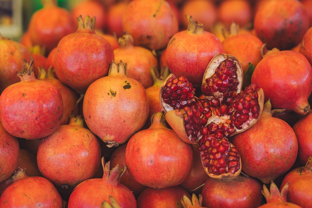 Pomegranates (image credits: unsplash)