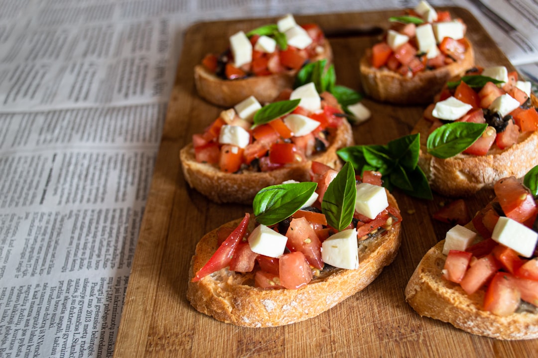 8. Tomato Basil Bruschetta (image credits: unsplash)