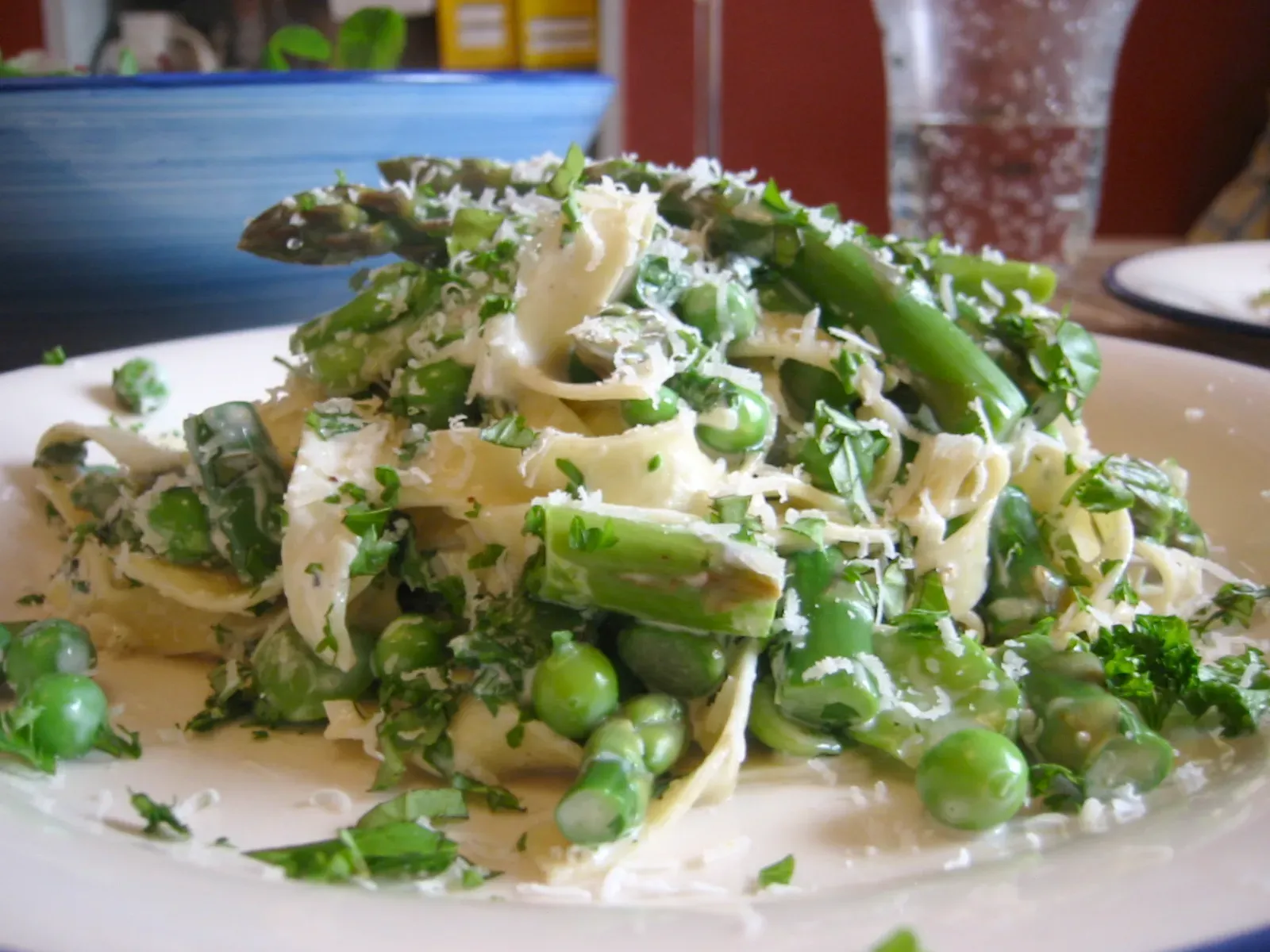 Pasta Primavera with Frozen Vegetables (Image Credits: Wikimedia)