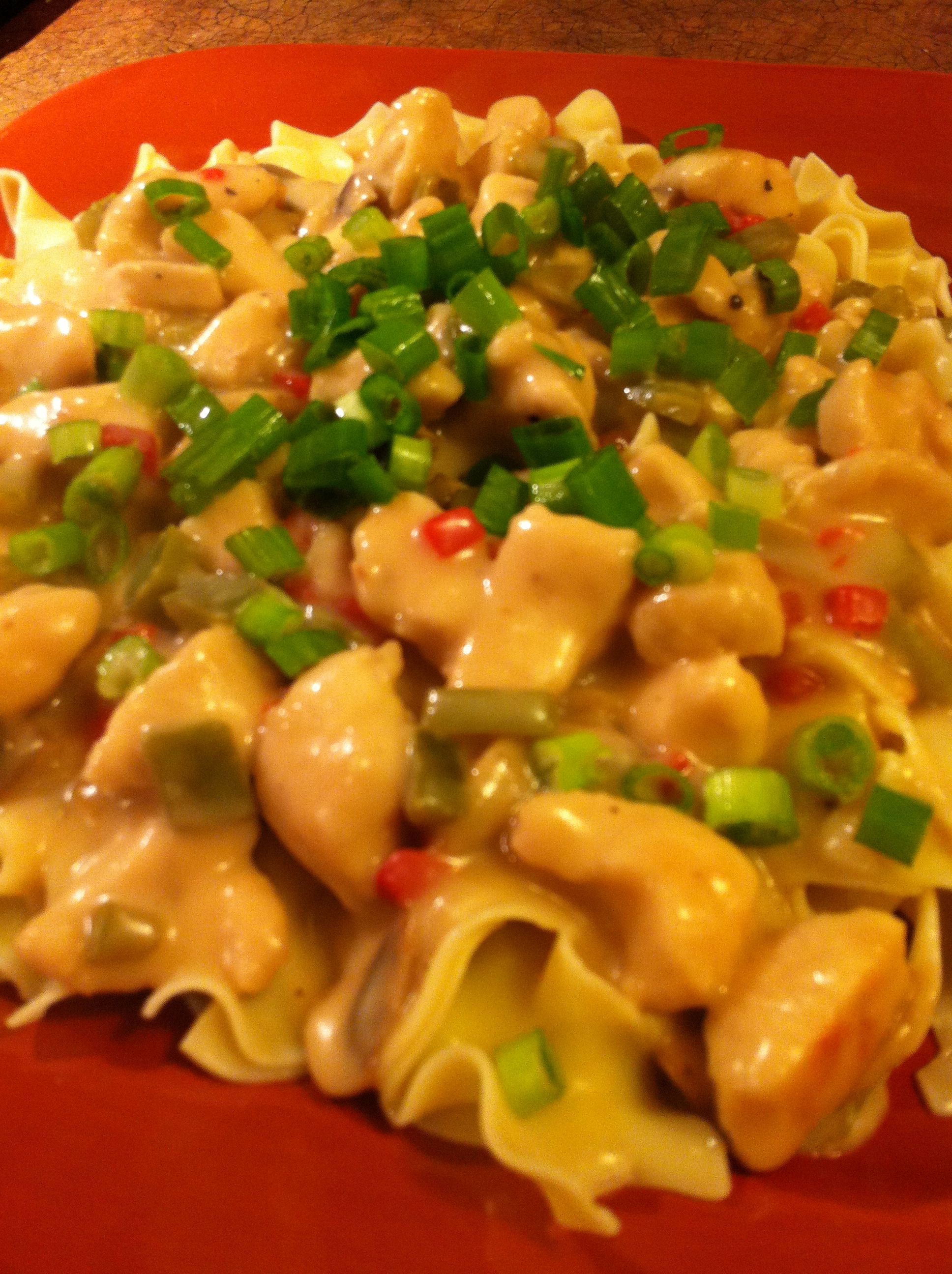 Chicken à la King - When Royalty Lost Its Reign (image credits: Flickr: Cold weather comfort food. Chicken a la King., CC BY-SA 2.0, https://commons.wikimedia.org/w/index.php?curid=20204685)