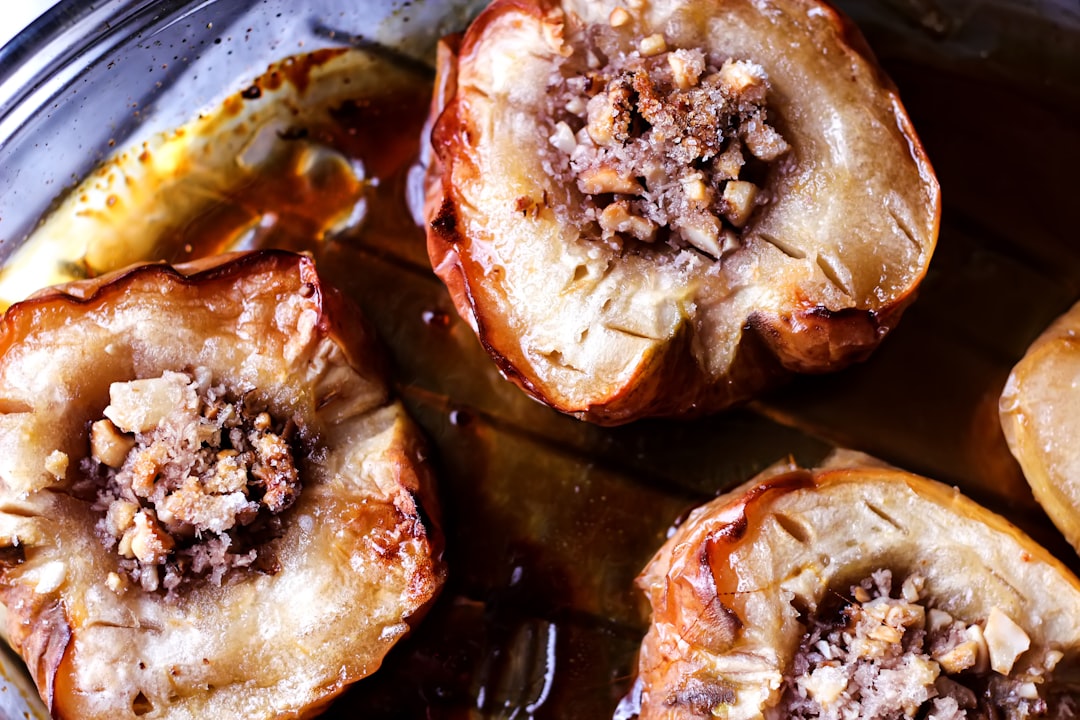 Baked Cinnamon Apples with Walnuts (image credits: unsplash)