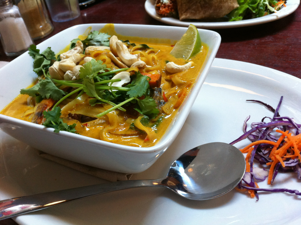 Thai-Style Coconut Curry with Vegetables (image credits: wikimedia)
