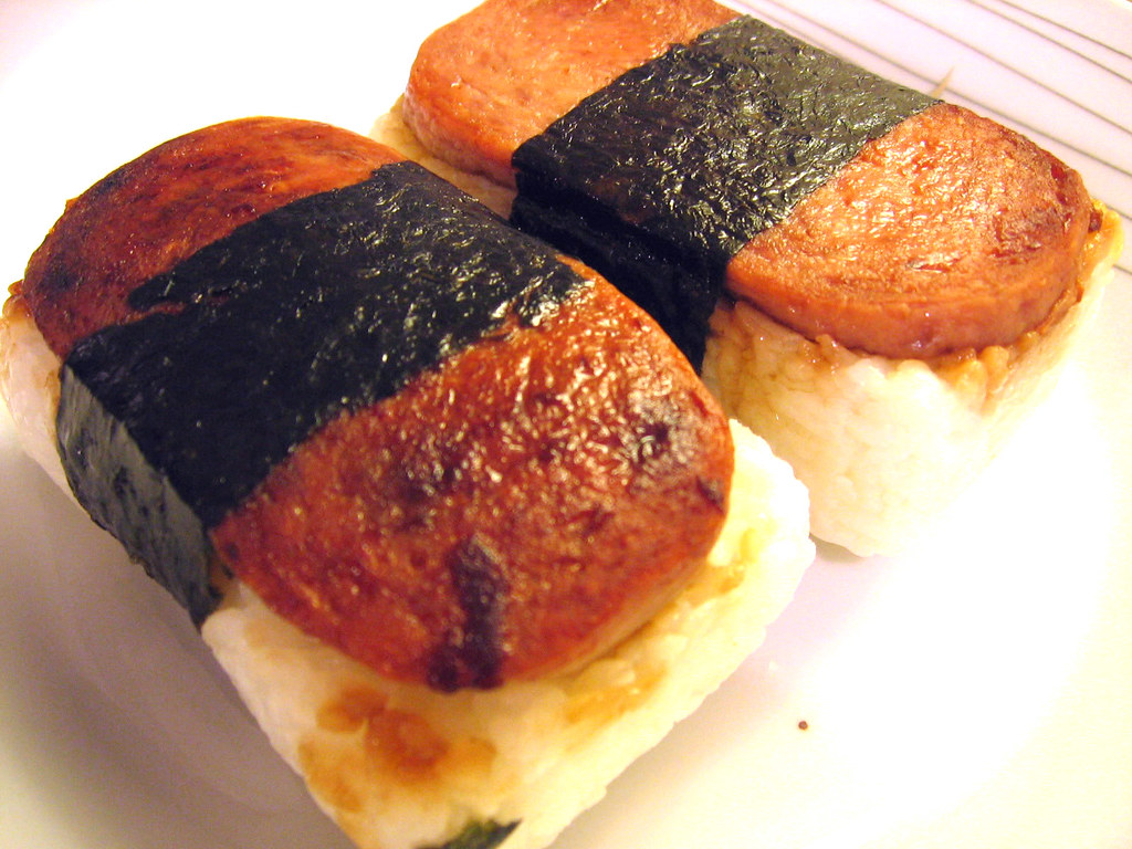 Spam Musubi: Pacific Island Innovation (Image Credits: Flickr)
