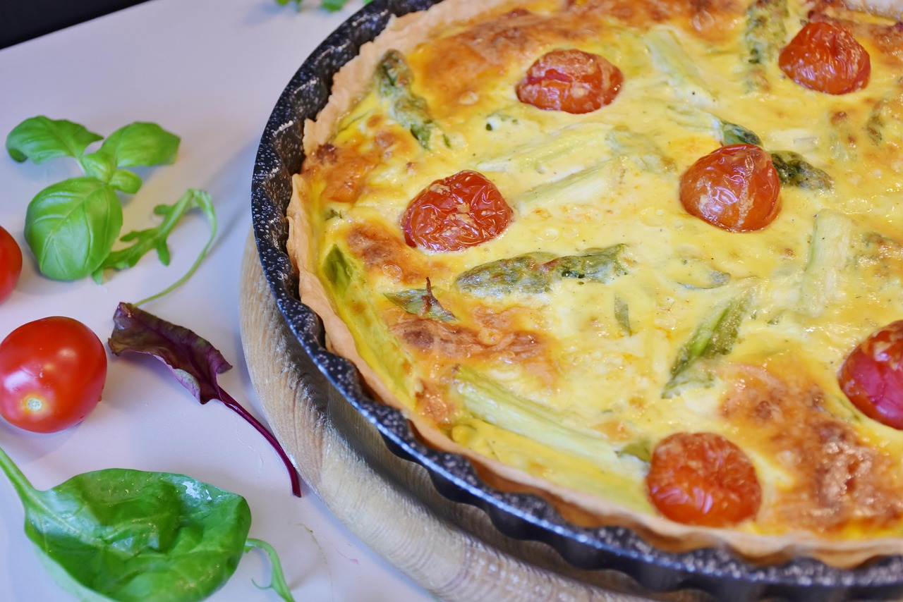Vegetable Quiche (image credits: pixabay)