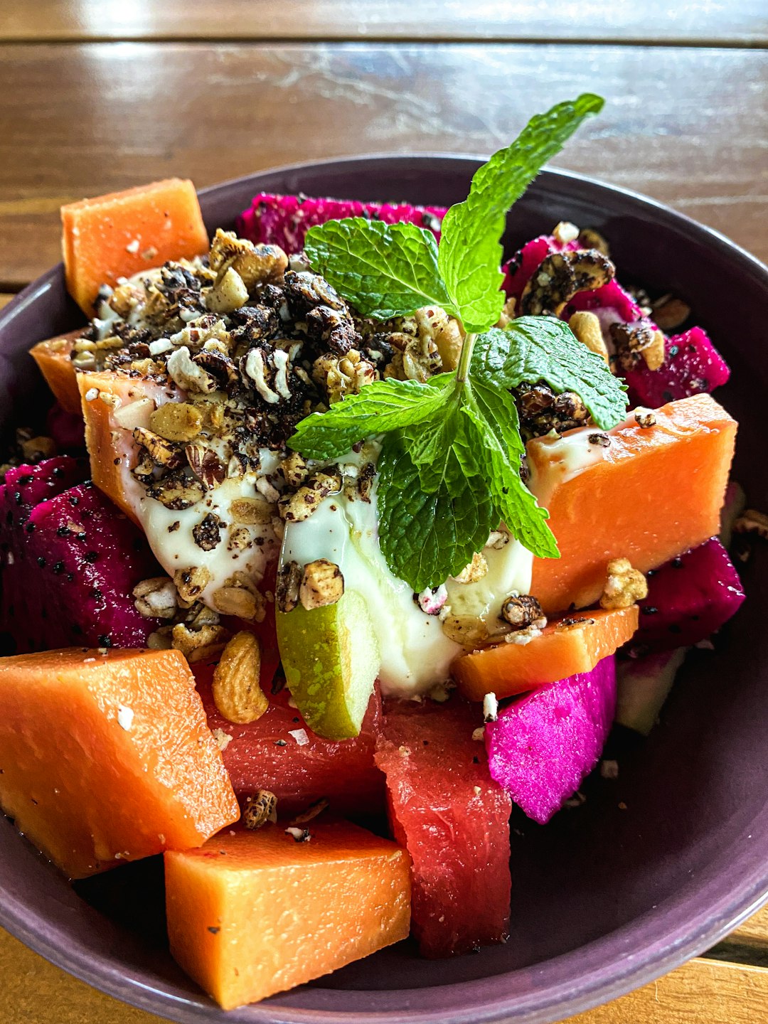 Fruit Salad with Mint (image credits: unsplash)